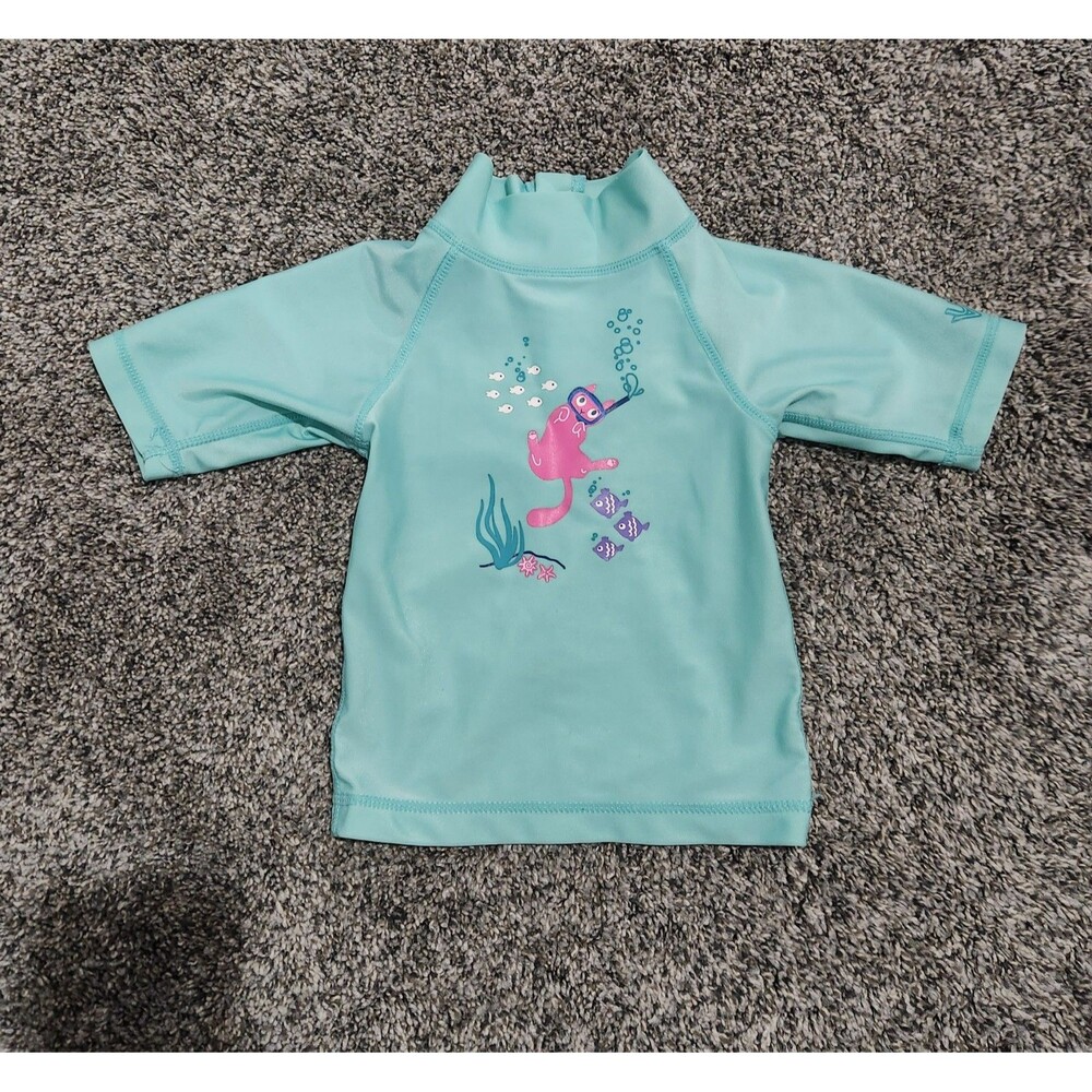 UV Skinz Blue Rashguard Swim Shirt